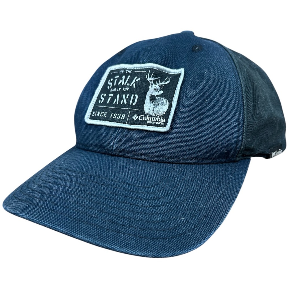 Columbia PHG Navy Blue & Black ( On The Stalk & In The Stand )  Fitted Hat L/XL